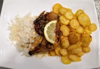 Pernas de Frango no Forno