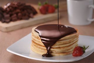 pancake con nutella