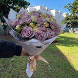 bouquet Rose mauve