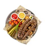 Колбаски ручной работы из конины 