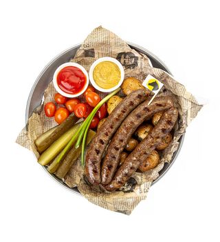 Колбаски ручной работы из конины 