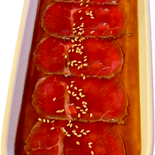 CARPACCIO DE TERNERA CON SALSA POZU