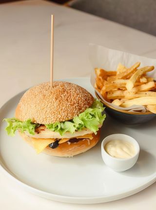 Hambúrguer Cogumelos