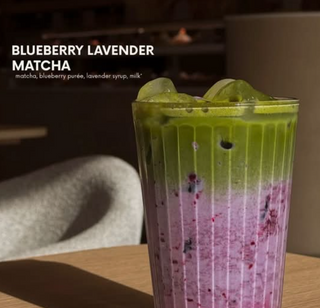 Matcha ice blueberry lavender (50 cl.)