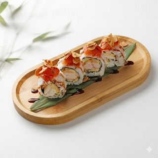 Salmón Flor Roll