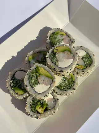 Каліфорнія з тигровою креветкою в кунжуті 0,240 грам