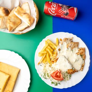 Piletina Quattro Formaggio + Palačinka sa Nutellom + Coca-Cola 0.33l
