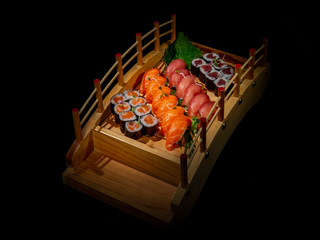 143. Bandeja Sushi Sake Maguro (28 Uds.)