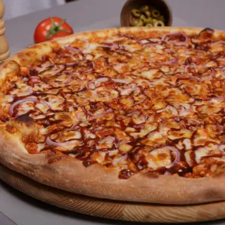 Pizza barbacoa 33cm 