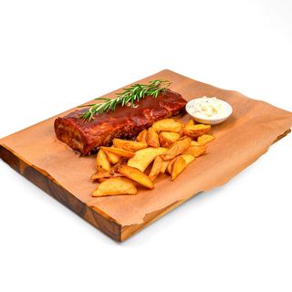 Coaste de porc în glazură