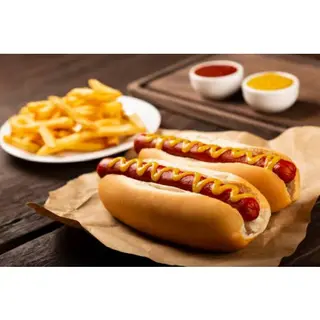 Hotdog, Soda and Chips
