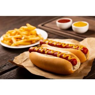 Hotdog, Soda and Chips