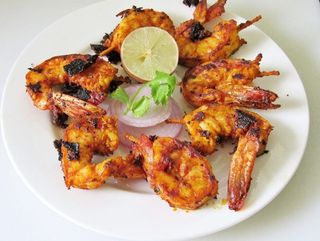 Tandoori Prawn Tikka
