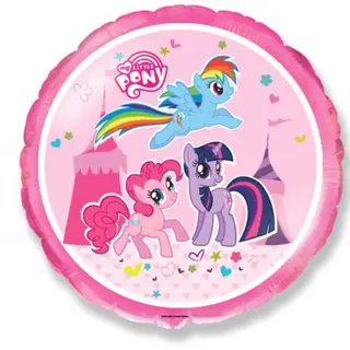 Balon Pony napełniony helem