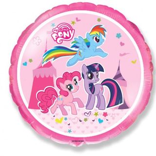 Balon Pony napełniony helem