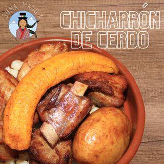 Chicharrón de cerdo.