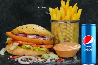 Meniu sandwich snitel