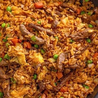 Pork Rice with Vegetables