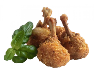 Bolitas de pollo frita