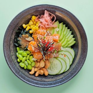 1. Hawaiian salmon & tuna