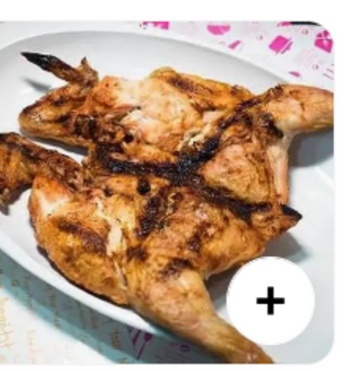 Menu Frango Assado Meio