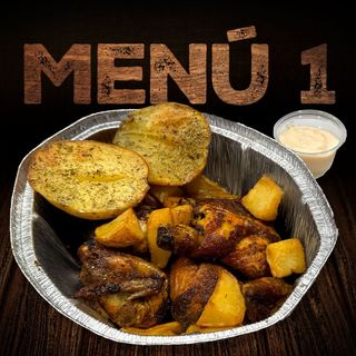 MENÚ 1: POLLO A L’AST