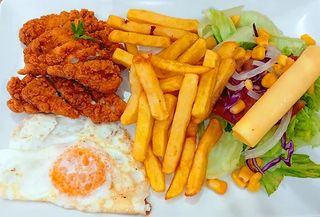 Plato De Crunchy Chicken