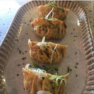 Gyozas langostinos