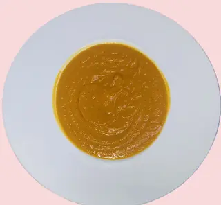 Crema de calabaza y boniato