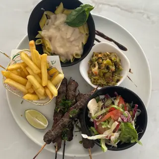 Plat kabeb grillé