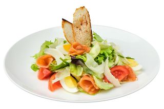 Салат Цезар з лососем (210г)