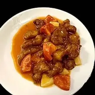 72. Maiale in salsa agrodolce