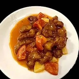 72. Maiale in salsa agrodolce