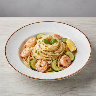 Spaghete cu creveți