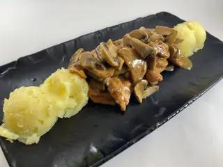 Скалопини с манатарка и трюфел