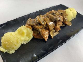 Скалопини с манатарка и трюфел