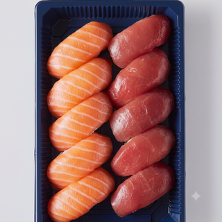 Nigiri De Salmón Y Atún L