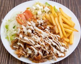 Plato Kebab Solo Carne pollo 0 ternera 0 mixto