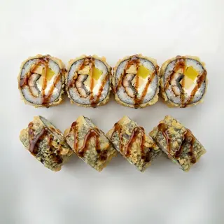 Tempura z węgorzem