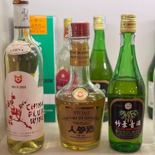 Grappe cinese in bottiglia 