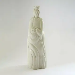 Rainha Santa Isabel Cerâmica Bege
