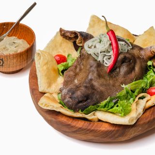 Томлёная голова барашка 