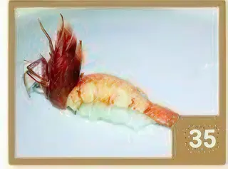 35 Nigiri gambero rosso