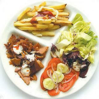 Piatto kebab solo carne