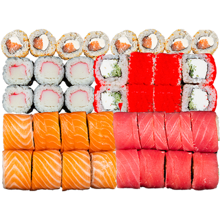 Суші-бокс Великий рибець (38шт/1040г)