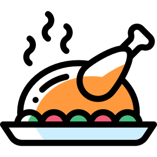 1/2 PUI ROTISAT CU MUJDEI + MĂMĂLIGUȚĂ (450g)