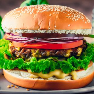 HAMBURGUESA VEGETAL