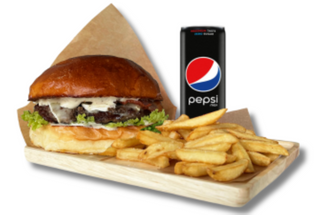 Burger Truffle Supreme w zestawie