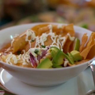 Sopa Azteca Con Pollo