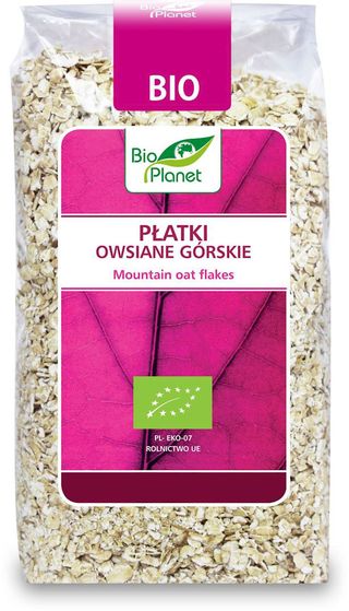 PŁATKI OWSIANE GÓRSKIE BIO 300 g - BIO PLANET